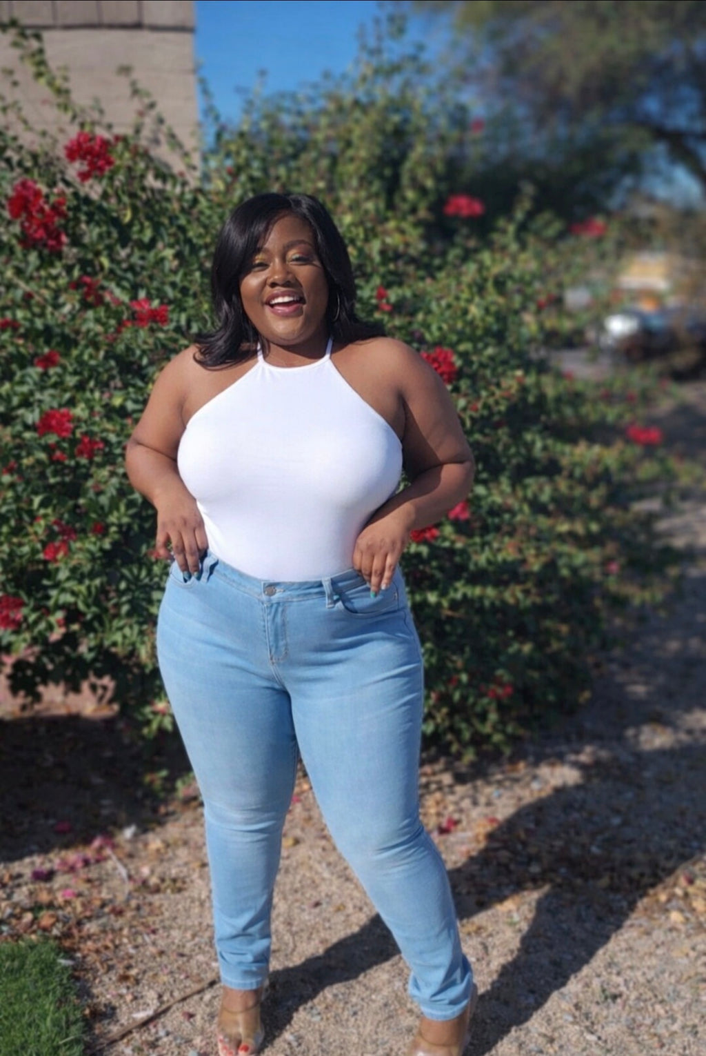 "Miss Judy" Light Denim Jeans+