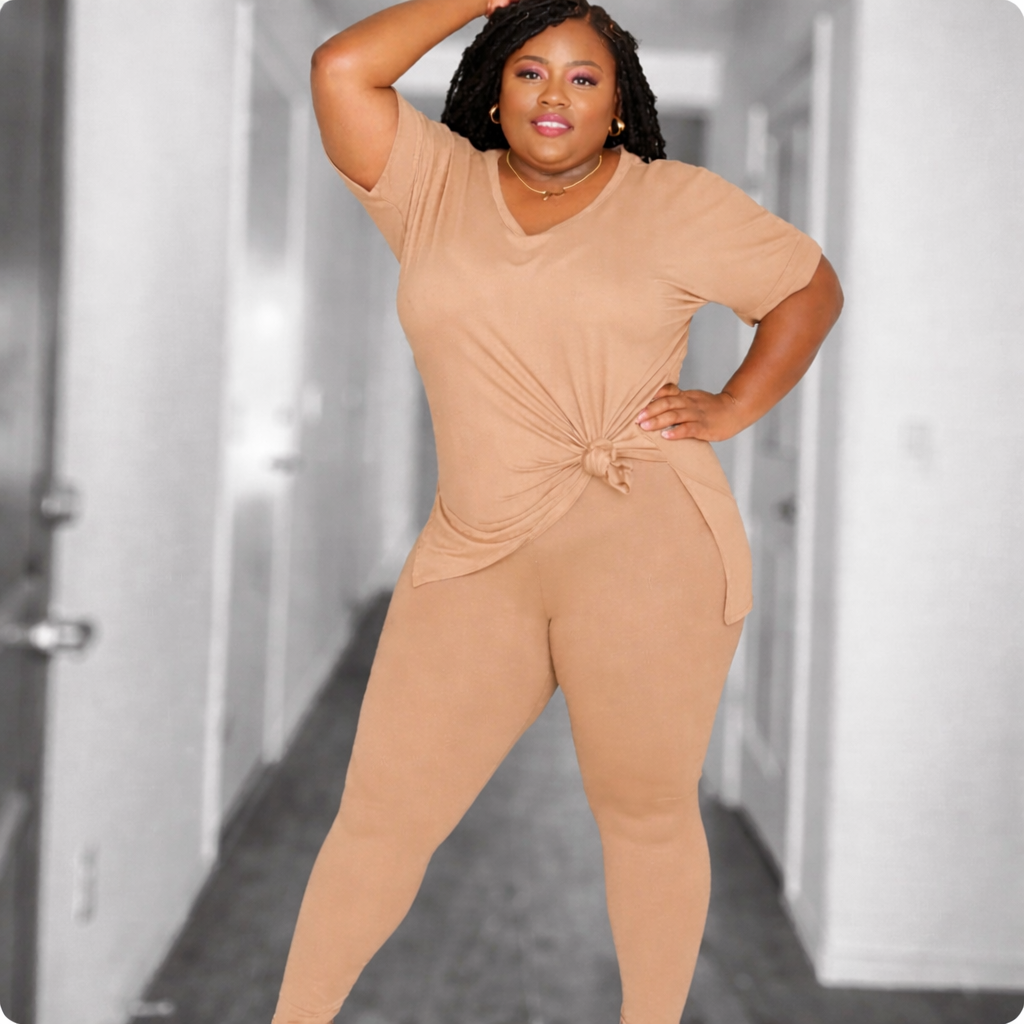 "The Golden Hour" Throw On & Go Set+
