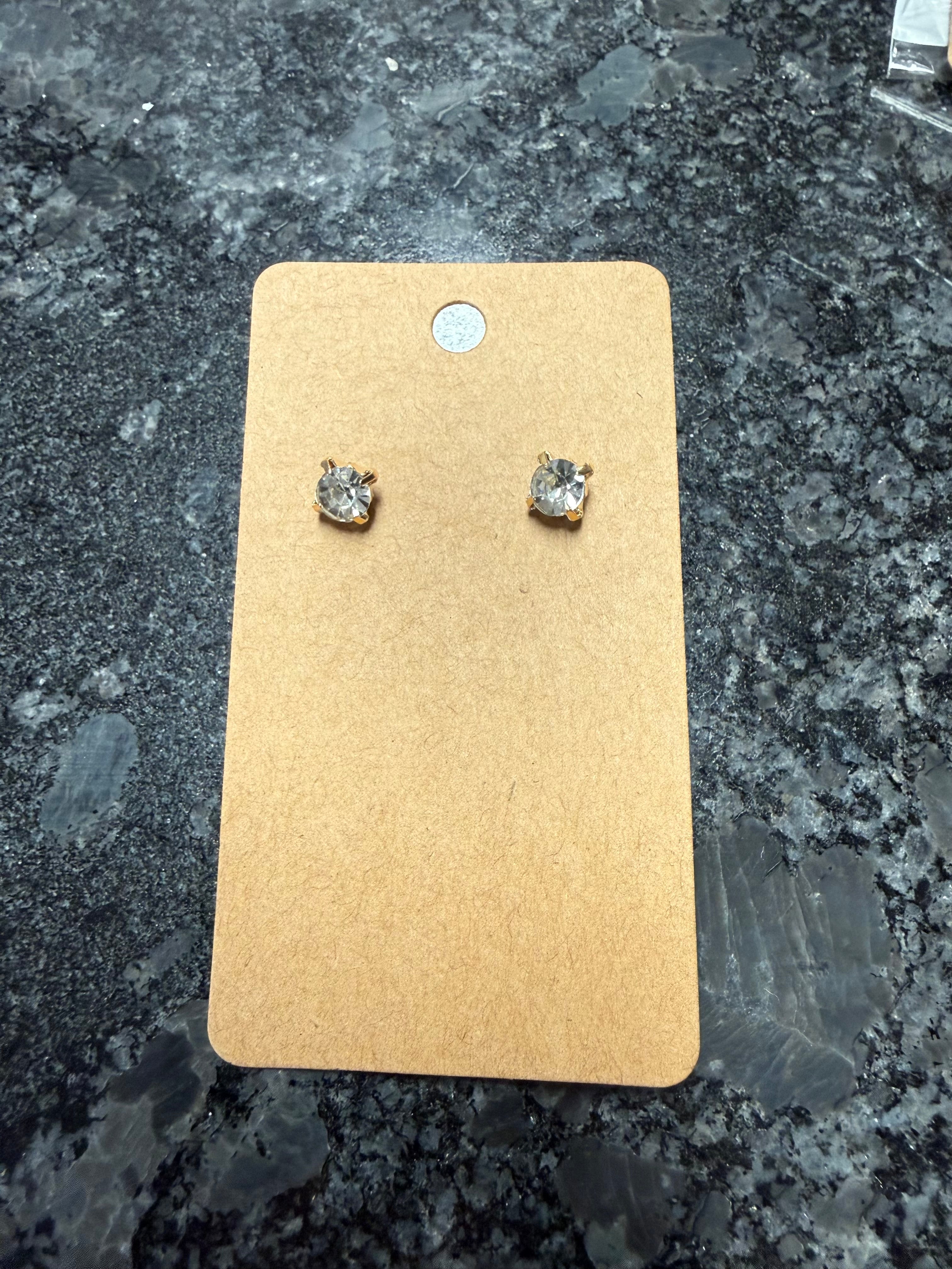 Diamond Stud Earrings