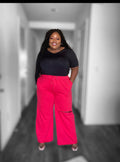 "Boss Lady Ruby" Wide Leg Sweatpants+