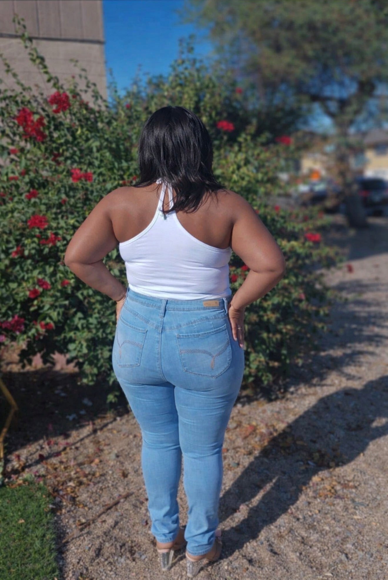 "Miss Judy" Light Denim Jeans+