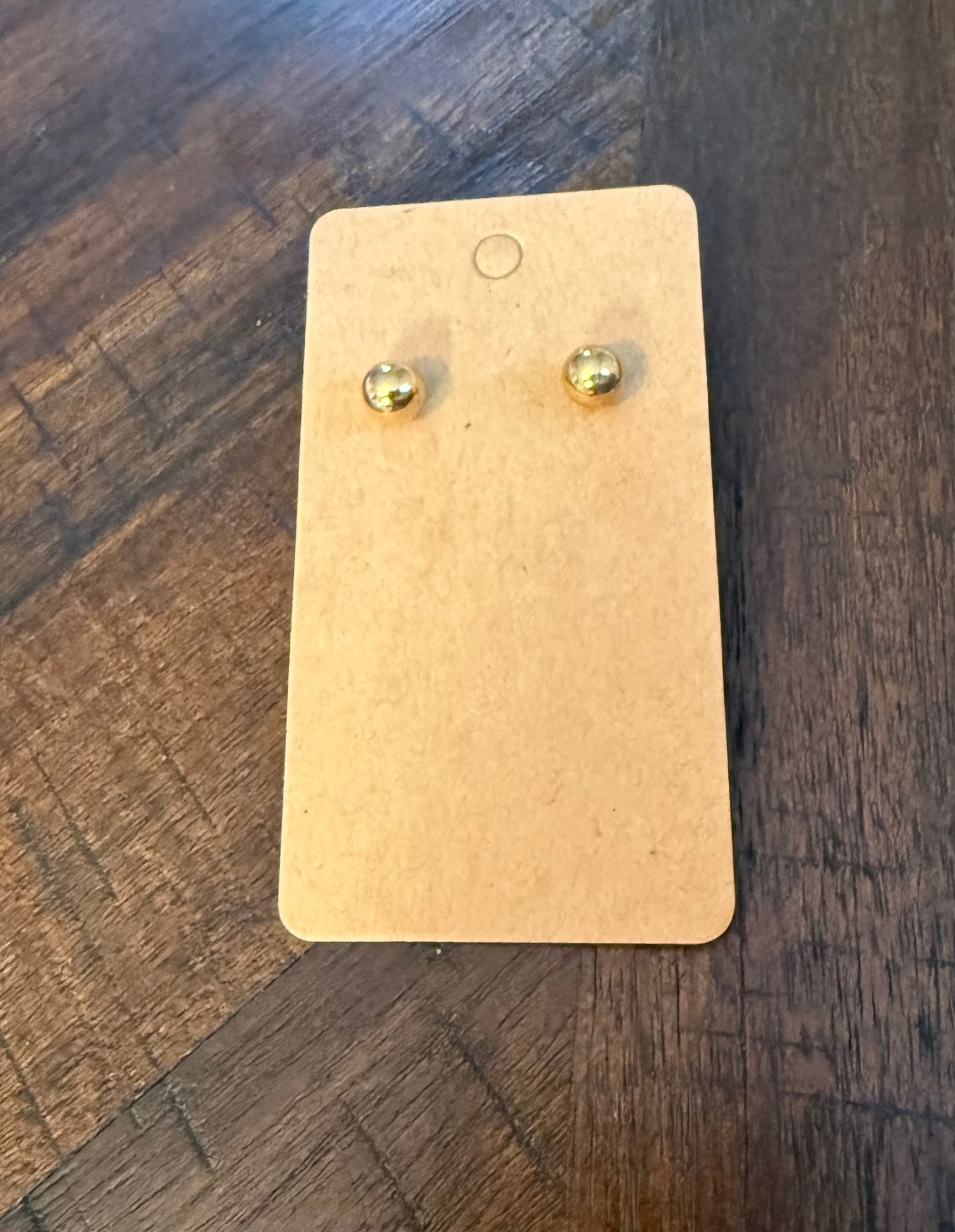 Bronze Stud Earrings