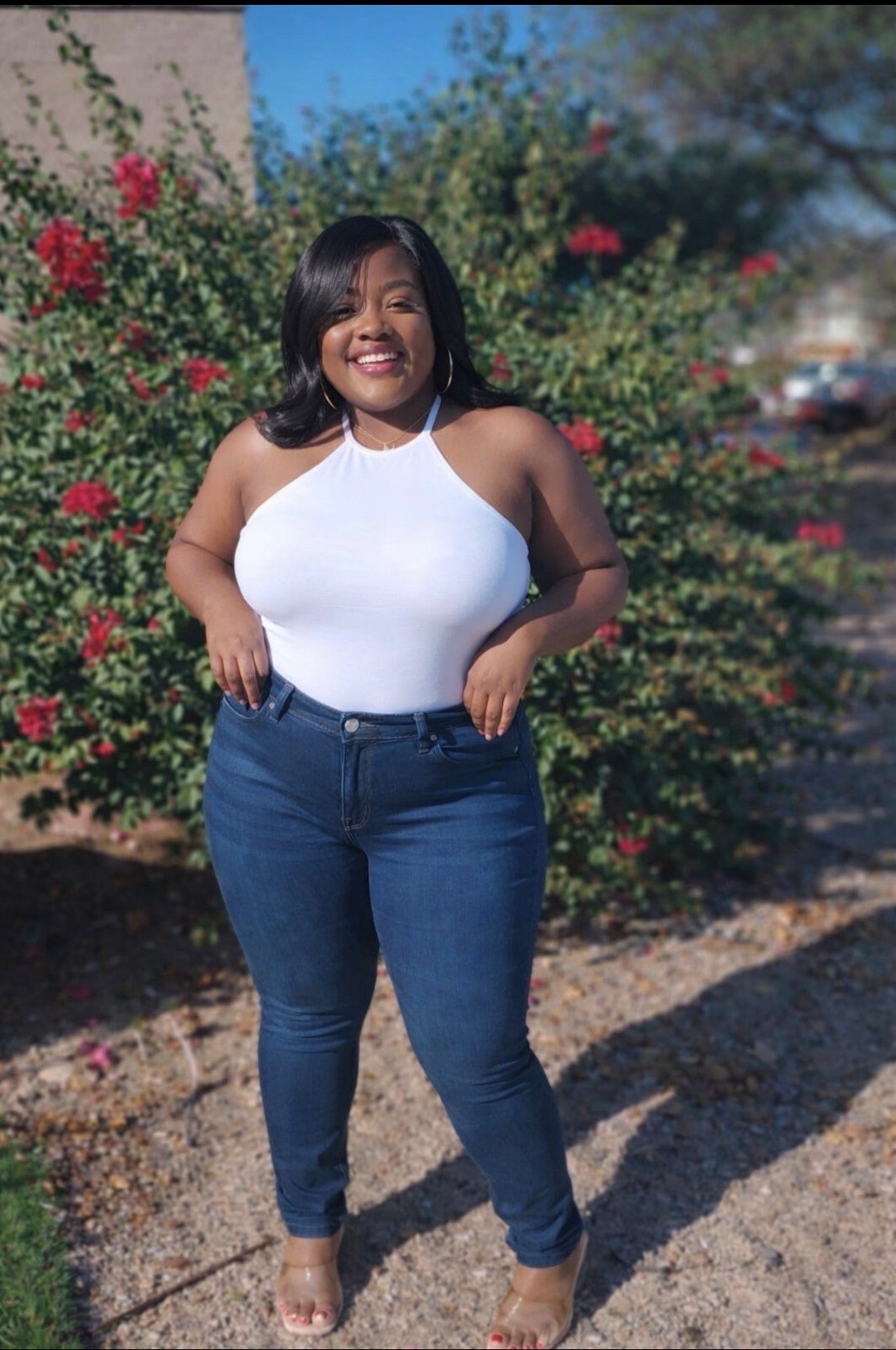 "Miss Judy" Dark Denim Jeans
